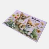 Chihuahua Puppies Deurmat (Schuin)