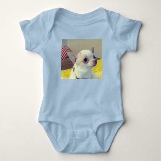 Chihuahua Puppy Baby Bodysuit (Voorkant)