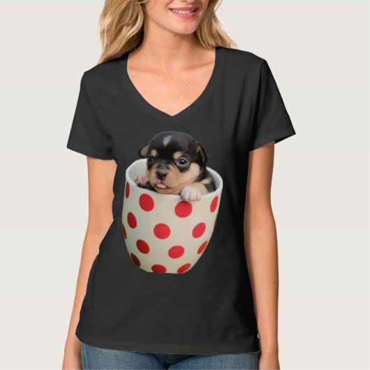 Chihuahua Puppy Classic T-shirt (Voorkant)