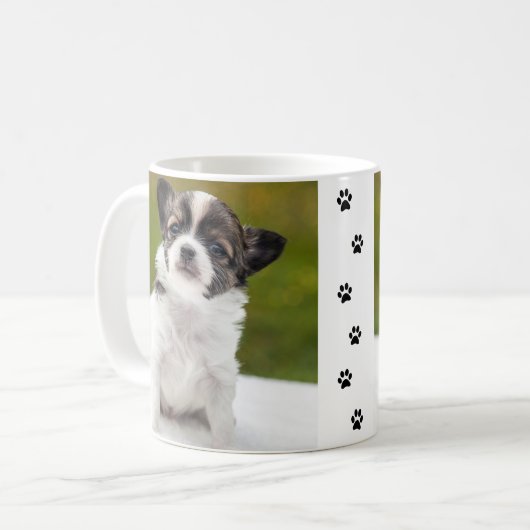 Chihuahua Puppy Coffee Mug Koffiemok (Voorkant links)