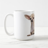 Chihuahua Puppy Dog Canine Coffee Mok (Links)