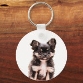 Chihuahua Puppy Dog Sleutelhanger (Voorkant)