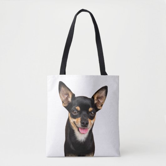 Chihuahua Puppy Dog Tote Bag (Voorkant)