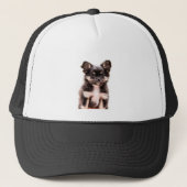 Chihuahua Puppy Dog Trucker Pet (Voorkant)