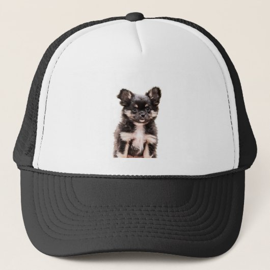 Chihuahua Puppy Dog Trucker Pet (Voorkant)