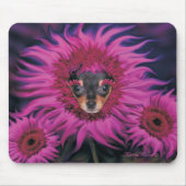 Chihuahua Puppy Flower Blossom Muismat (Voorkant)