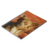 Chihuahua Puppy Headshot Notitieboek (Linkerzijde)