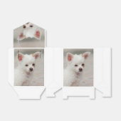 Chihuahua puppy in een tuin bedankdoosjes (Uitgevouwen)