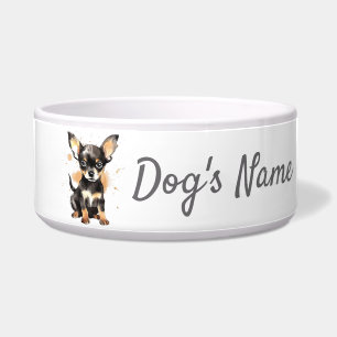 Chihuahua puppy Keramische Pet Bowl Voerbakje