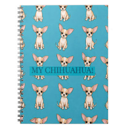 Chihuahua Puppy Notitieboek Dagboek