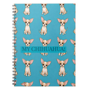 Chihuahua Puppy Notitieboek Dagboek