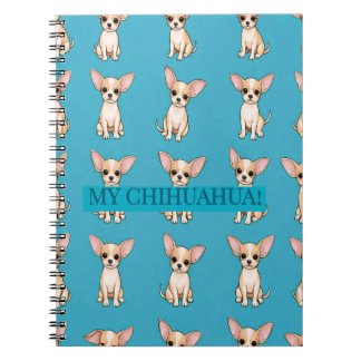 Chihuahua Puppy Notitieboek Dagboek