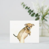 Chihuahua Puppy Postcard Briefkaart (Staand voorkant)