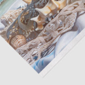 Chihuahua Puppy Strand Chic Decoupage Tissuepapier (Detail)