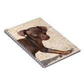 Chihuahua Puppy Walking Notitieboek (Rechterzijde)