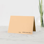 Chihuahua Puppy Wenskaart Kaart (Achterkant)