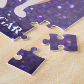 CHIHUAHUA PUZZLE & CUSTOM NAME OF PET & CHILD. LEGPUZZEL (Zijkant)