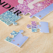 CHIHUAHUA PUZZZLE & PERSONALISEERDE NAAM. LEGPUZZEL (Zijkant)