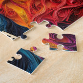 Chihuahua Quilling Art Dog Portret Legpuzzel (Zijkant)