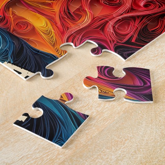 Chihuahua Quilling Art Dog Portret Legpuzzel (Zijkant)