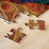 Chihuahua Quilling Art Dog Portret Legpuzzel (Zijkant)