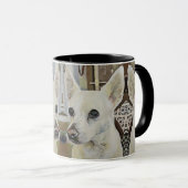 Chihuahua Rat Terrier Mok (Voorkant rechts)