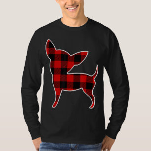 Chihuahua Red Buffalo Pset Pup Matching PJ Fa T-shirt