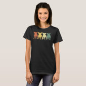 Chihuahua Retro T-shirt (Voorkant volledig)