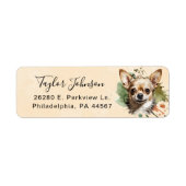 Chihuahua Return Address Label (Voorkant)