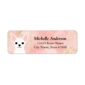 Chihuahua Return Address Labels (Voorkant)