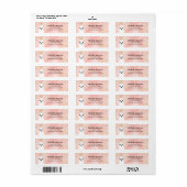 Chihuahua Return Address Labels (Full Sheet)