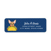 Chihuahua Return Address Labels (Voorkant)