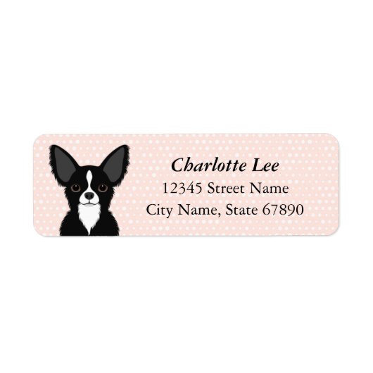 Chihuahua Return Address Labels (Voorkant)