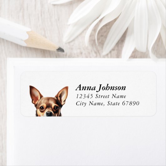 Chihuahua Return Address Labels (Insitu)