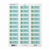 Chihuahua Return Address Labels (Full Sheet)