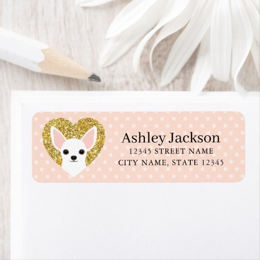 Chihuahua Return Address Labels (Insitu)