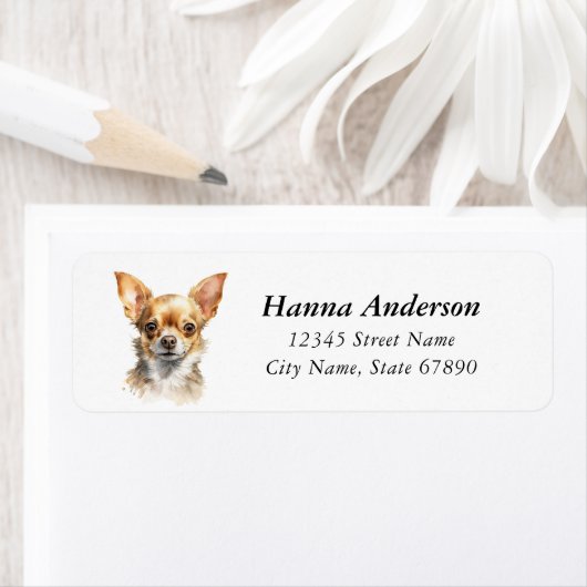 Chihuahua Return Address Labels (Insitu)