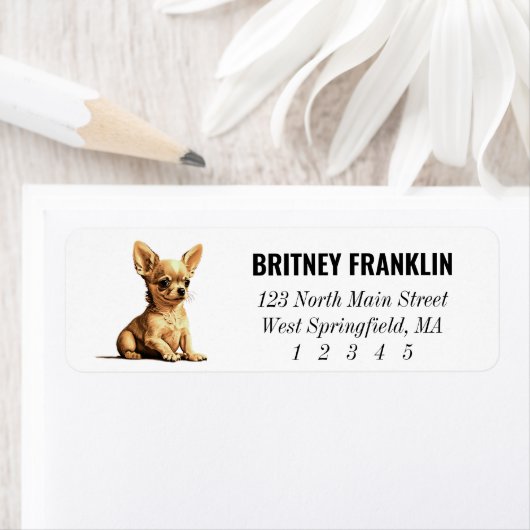 Chihuahua Return Address Labels (Insitu)