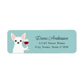Chihuahua Return Address Labels (Voorkant)