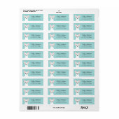 Chihuahua Return Address Labels (Full Sheet)