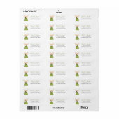 Chihuahua Return Address Labels (Full Sheet)