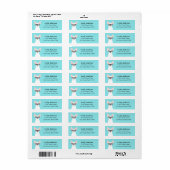 Chihuahua Return Address Labels (Full Sheet)