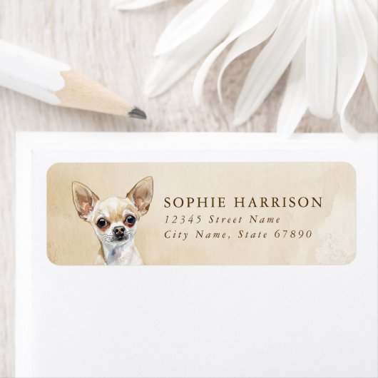 Chihuahua Return Address Labels (Insitu)