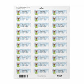 Chihuahua Return Address Labels (Full Sheet)