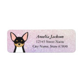 Chihuahua Return Address Labels (Voorkant)