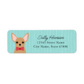 Chihuahua Return Address Labels (Voorkant)