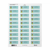 Chihuahua Return Address Labels (Full Sheet)