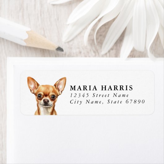 Chihuahua Return Address Labels (Insitu)