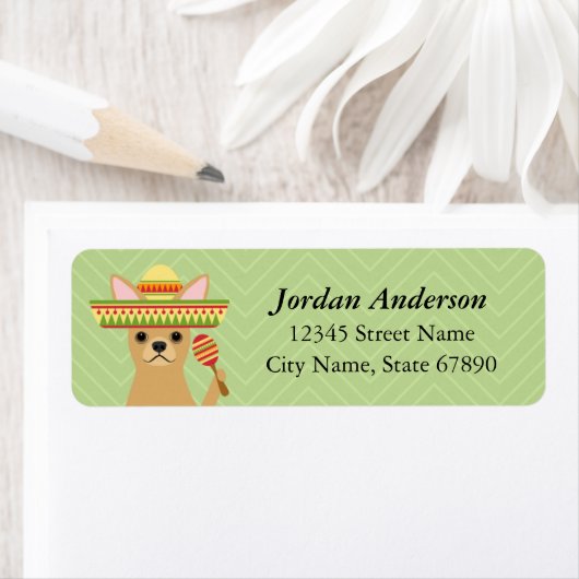 Chihuahua Return Address Labels (Insitu)