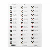 Chihuahua Return Address Labels (Full Sheet)